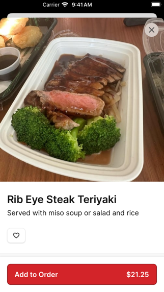 Yamashiro iPhone screenshot 4 - Food & Drink app