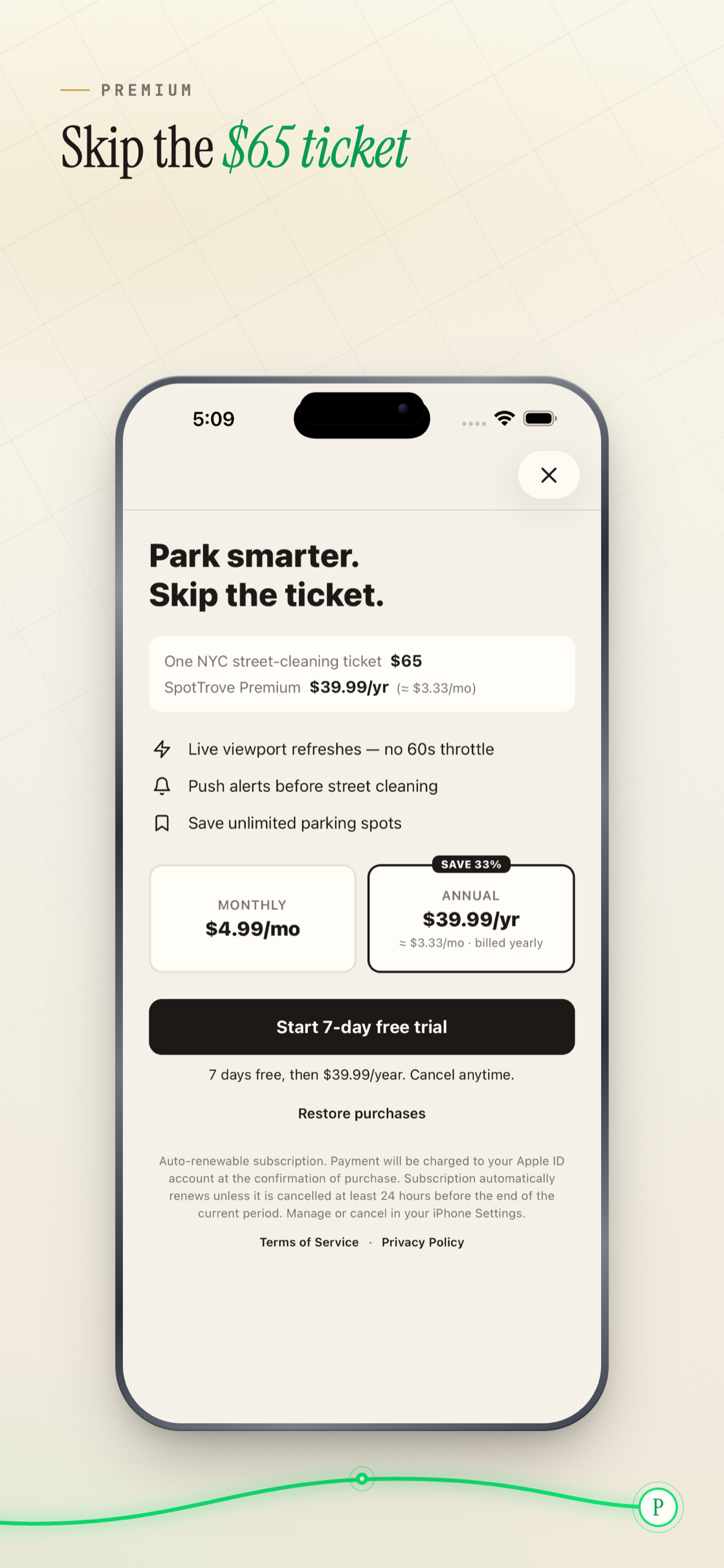 SpotTrove: Street Parking Map screenshot 4