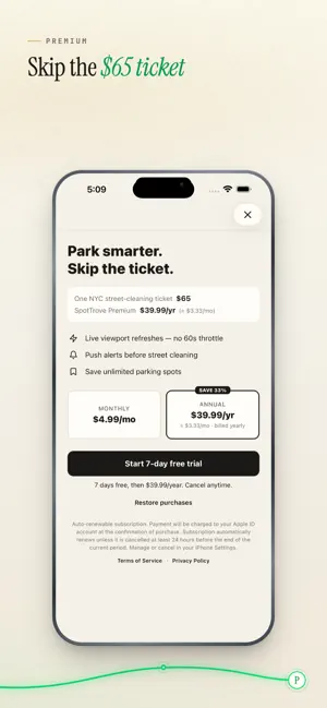 SpotTrove: Street Parking Map screenshot 4