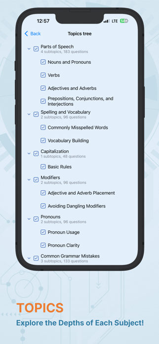 English Grammar Test Prep Screenshot 2 of 6
