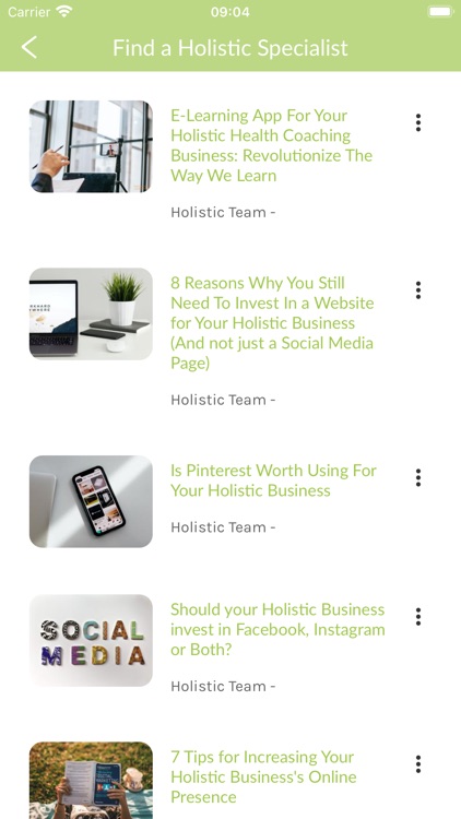 The Holistic Directory