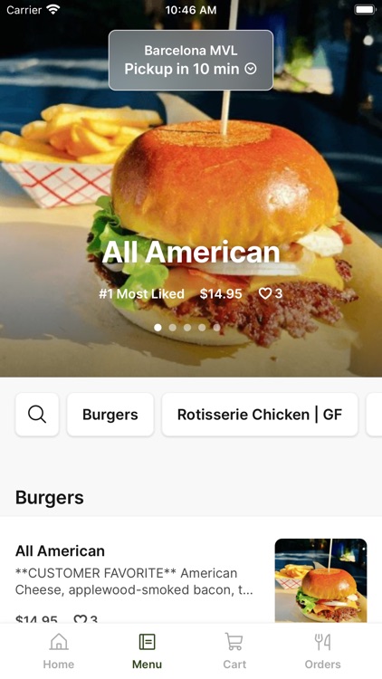 The Barcelona Burger To Go