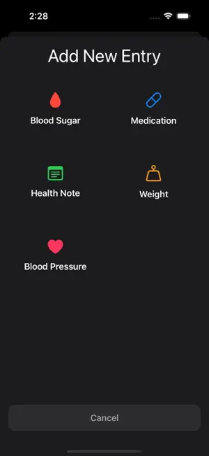 Blood Sugar: Diabetes Tracker screenshot 2