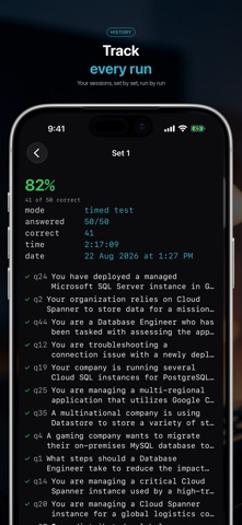 GCP Cloud Database Prep 2026 screenshot