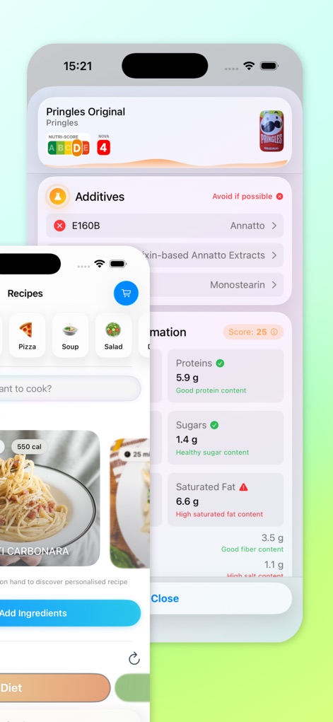 Food Scan – Slim & Recipes - Food & Drink App | MWM