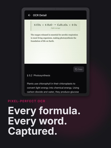 SnapText: OCR & AI Tutor iPad screenshot