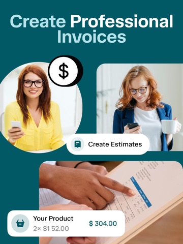 InvMent - Easy Invoice Maker iPad screenshot