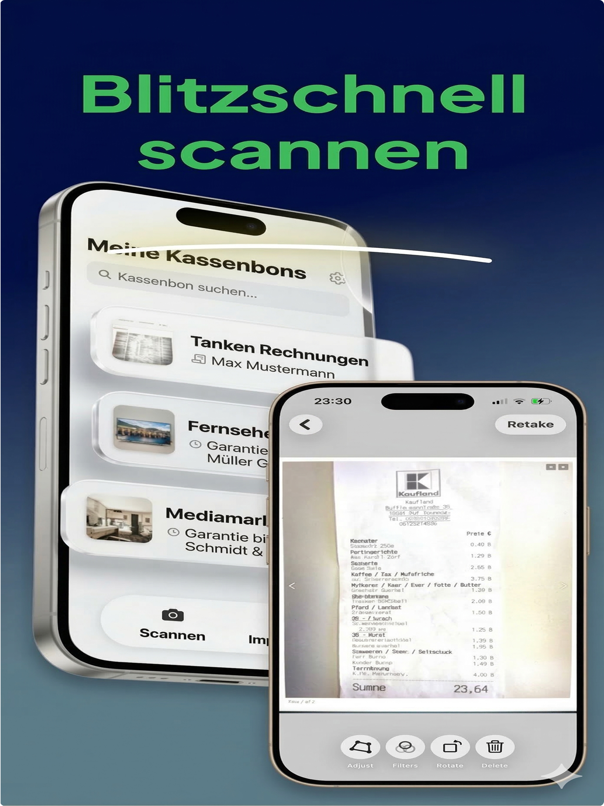 Kassenbon Scanner & Garantie screenshot 8