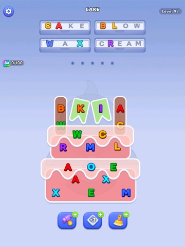 Word Bolt: Screw Puzzle Games iPad screenshot