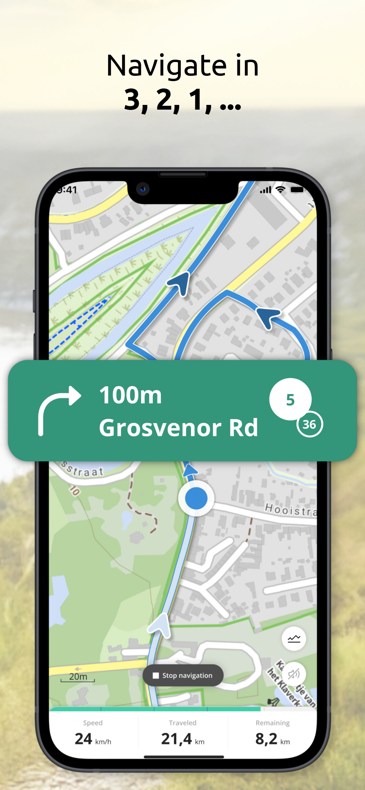 RouteYou - walking and cycling screenshot 5