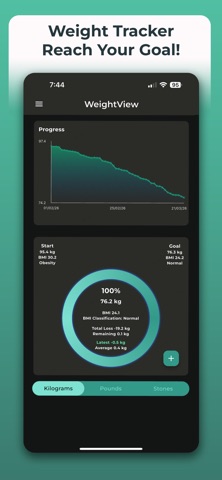 WeightView – Weight Tracker Screenshot 3 of 7