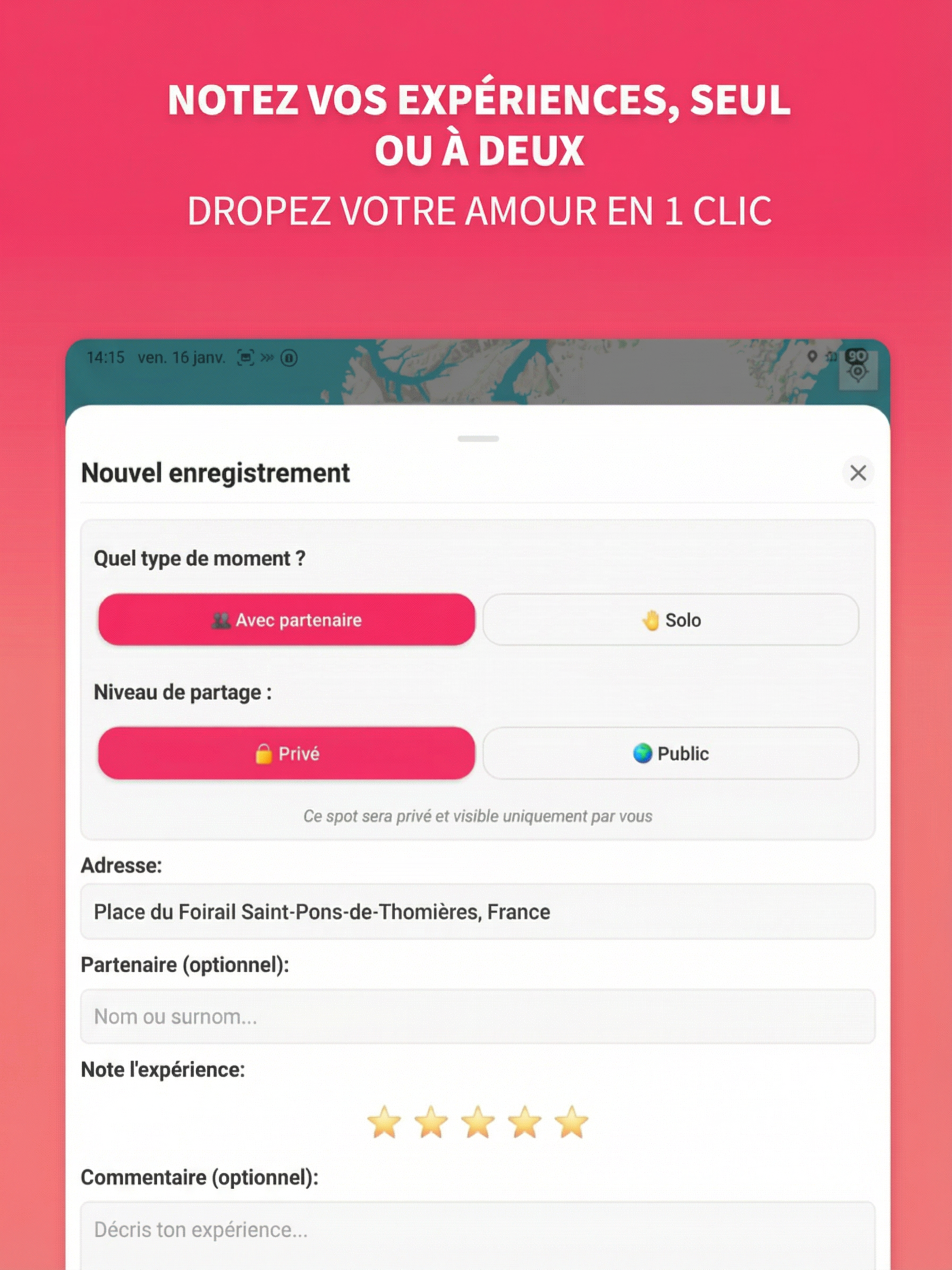 IntimateMap: Personal Diary