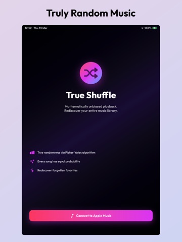 True Shuffle - Random Music ipad screenshot 3