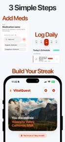 VitalQuest: Medication Tracker screenshot