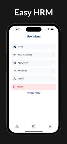 Easy HRM – Attendance & Leave screenshot