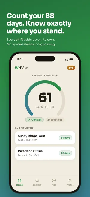 WHV Tracker: 88 Days screenshot 1