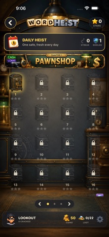 Word Heist — Word Puzzle screenshot 1