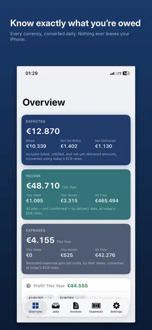 Deftest: Freelance Invoices screenshot 3