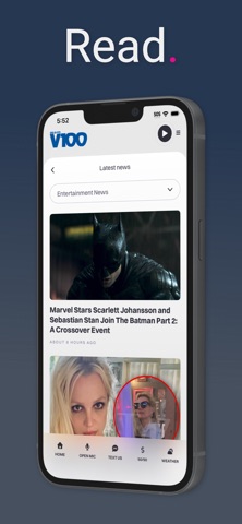 V100 Radio iPhone screenshot