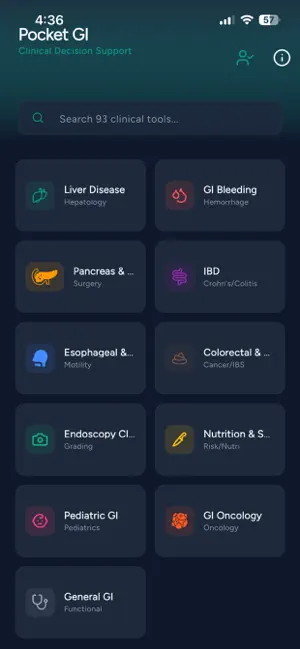 Pocket GI screenshot 1