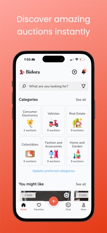 Bidora: Auctions Screenshot 1 of 6