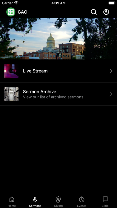 Greensburg Alliance Church Screenshot