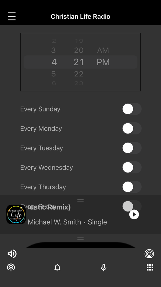 #5. Christian Life Radio (iOS) Podle: Community Net Vision Inc