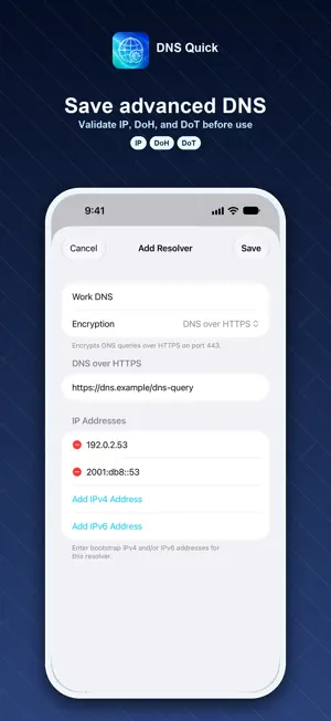 DNS Quick: DNS Settings screenshot 4
