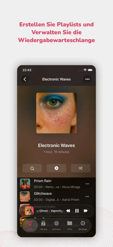Evermusic Pro: Musikplayer screenshot 2 of 10