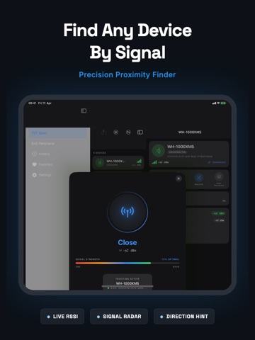 Bluelyze: BLE & GATT Scanner iPad screenshot