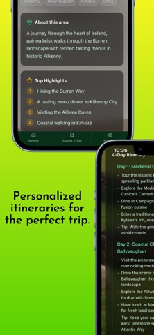 Ireland Guide - Trip Planner iPhone screenshot