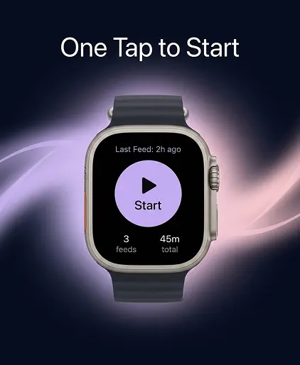 Screenshot #1 pour Breastfeeding Timer Tracker