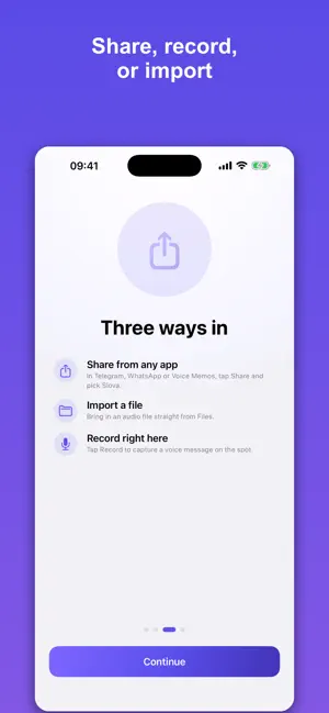 Slova: Voice to Text screenshot 2
