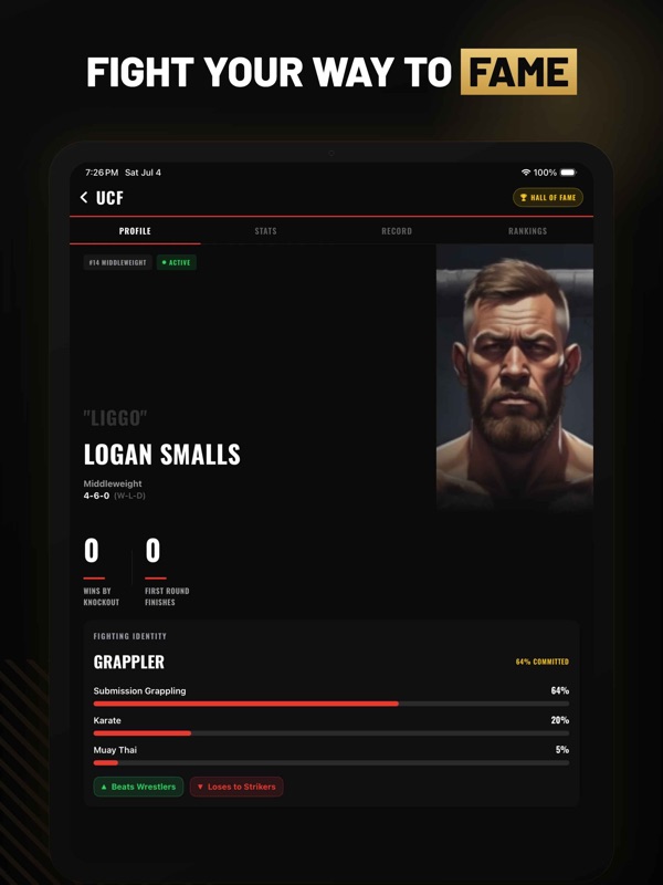 MMA Simulator - Fighter Life screenshot 9