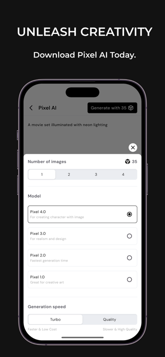 Pixel AI - Video Generator Screenshot 10 of 10