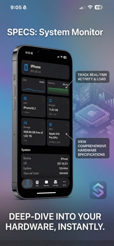 Specs: Device Info & Widget Screenshot 1 of 6