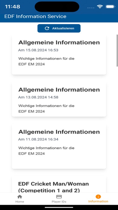 EDF Information App Screenshot 3 - AppWisp.com EDF Information App Screenshot 3 - AppWisp.com