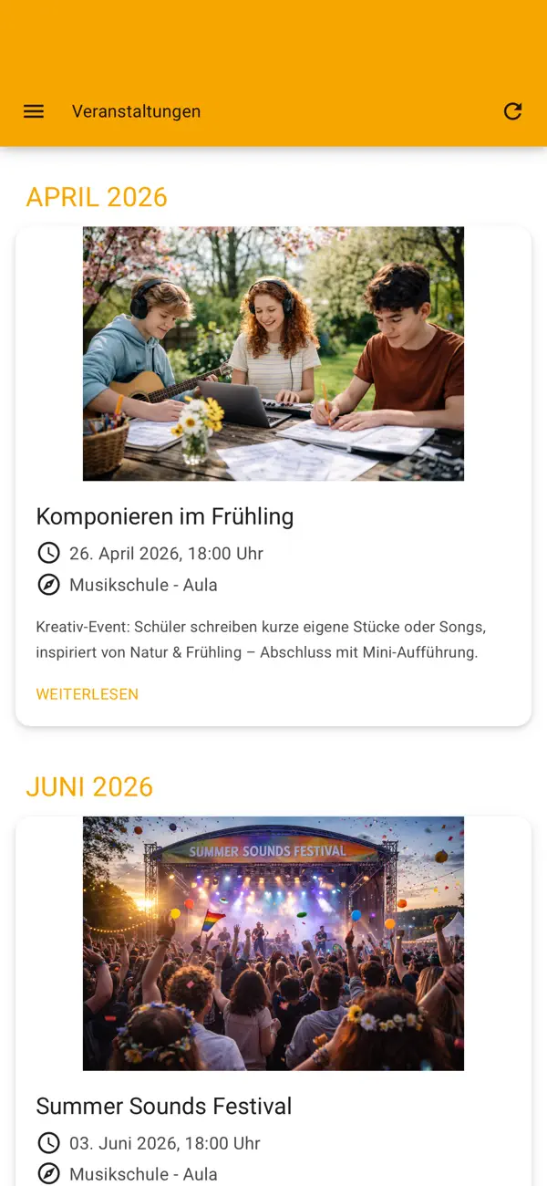 Screenshot #3 pour Musikschule Weil am Rhein