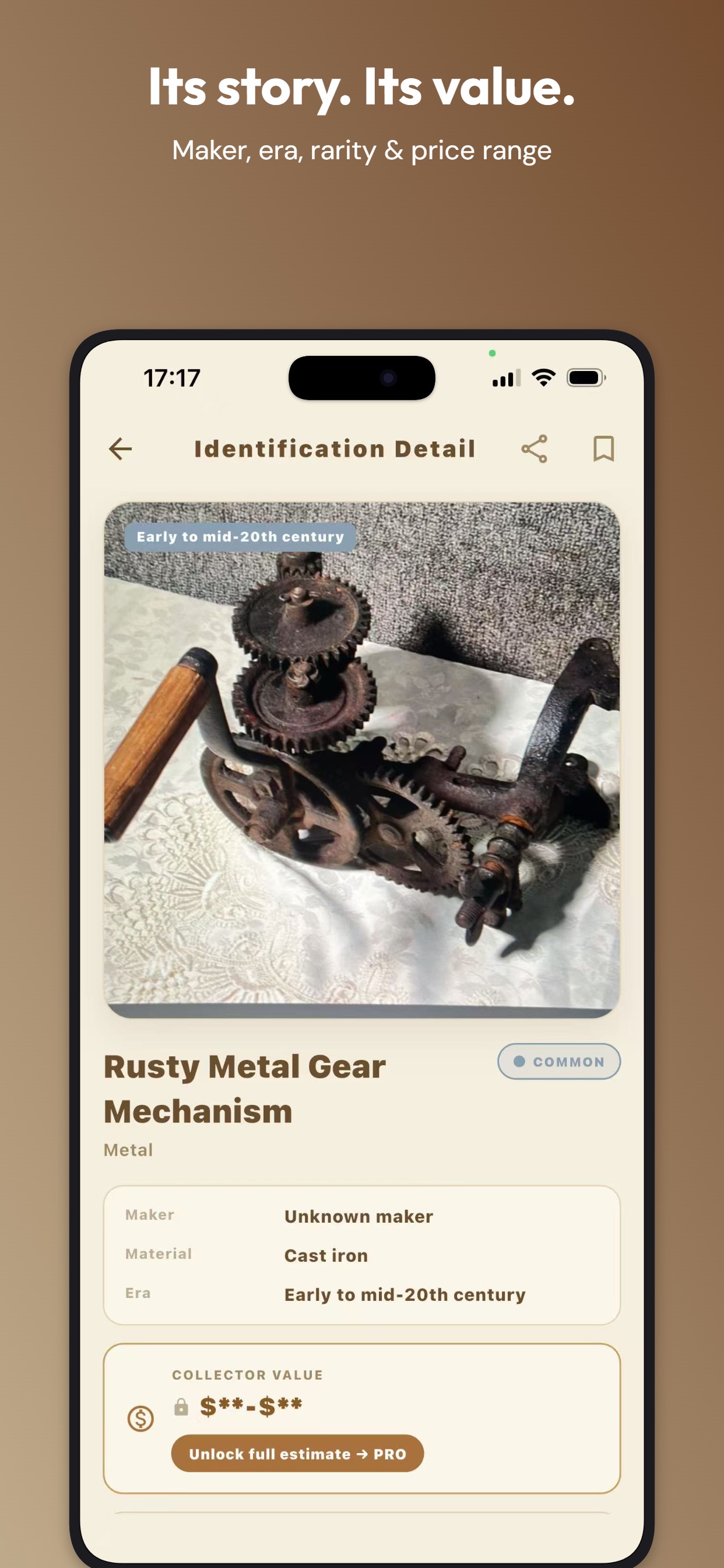 Screenshot 1 of Vintage Tool ID