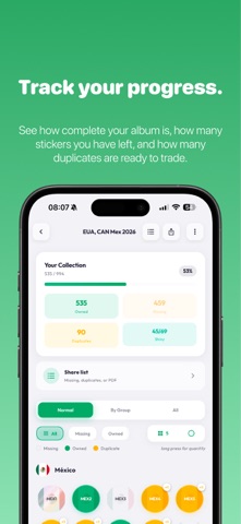 2026 Sticker Collector - Stikr iPhone screenshot