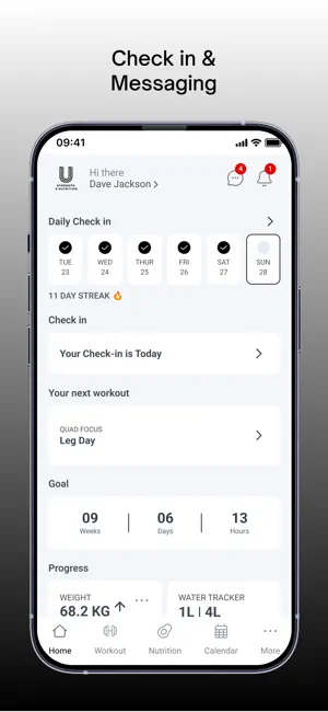 Ultimate Strength & Nutrition screenshot 1