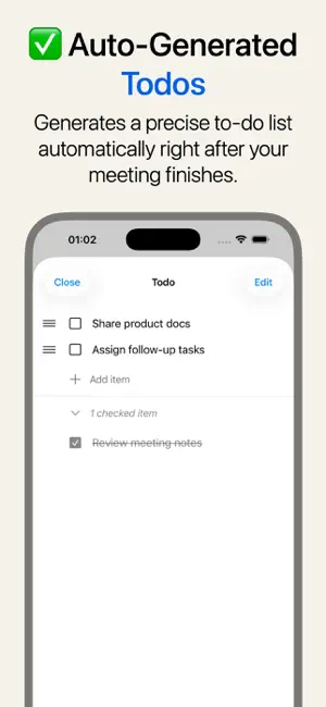 Melonote:AI Voice to Text Note iPhone screenshot 5