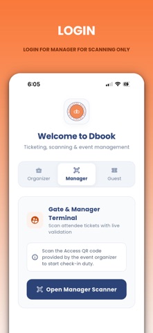 Dbook Event management Screenshot 2 of 10