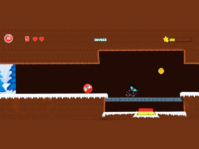 Ball 4 - Red Bounce Ball Hero screenshot 10