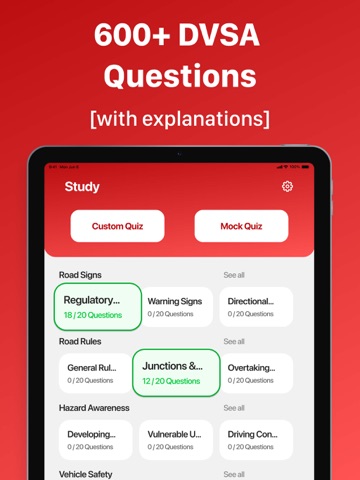 Driving Theory Test Kit + iPad screenshot