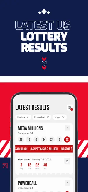 USA Lottery Ticket: Lotto App screenshot 1