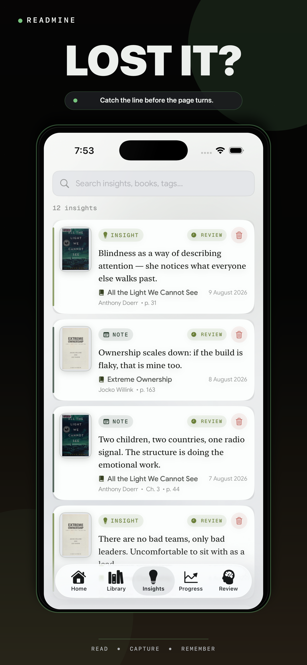 Reading Tracker: ReadMine screenshot 4