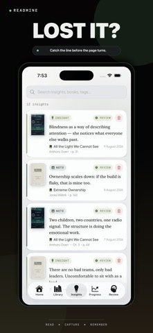 Reading Tracker: ReadMine Screenshot 4 of 5