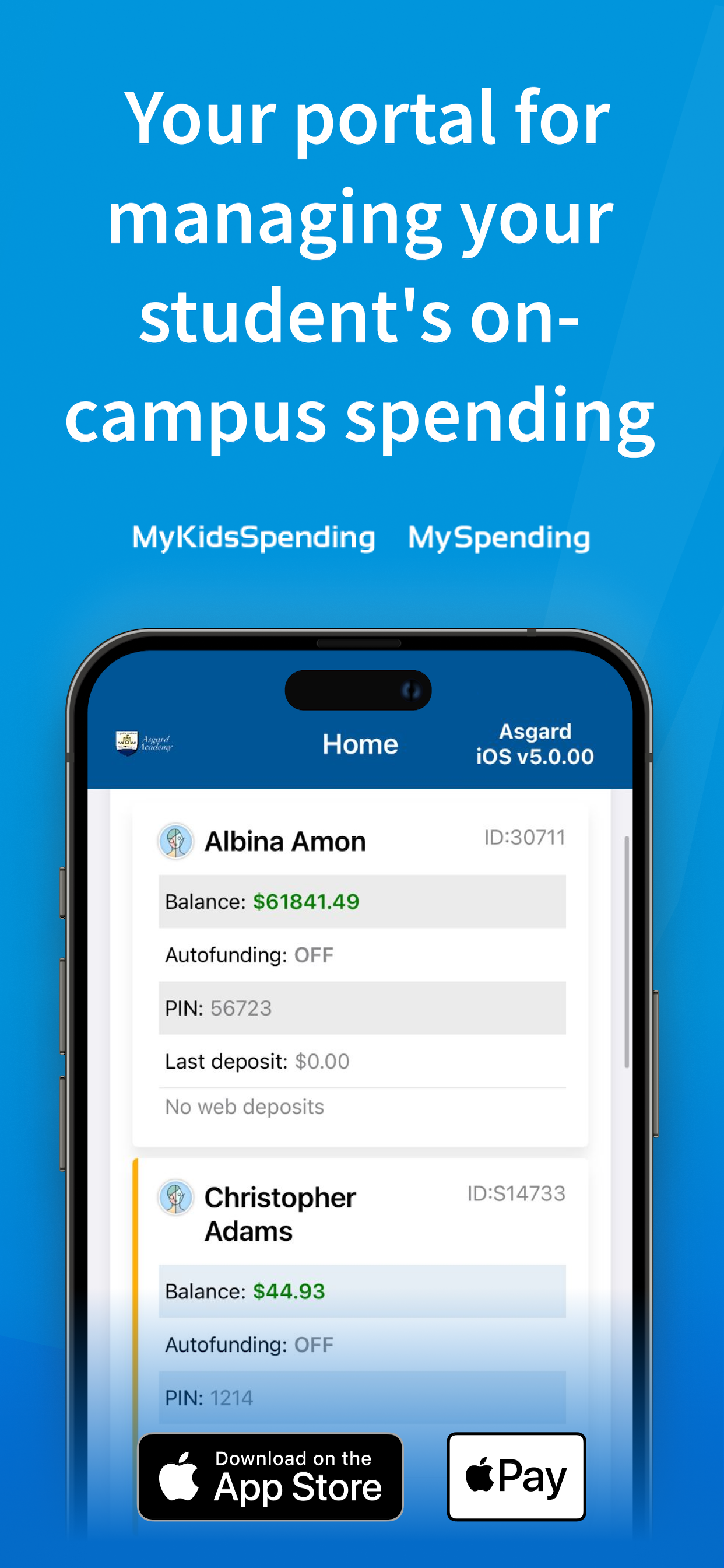 MyKidsSpending | MySpending