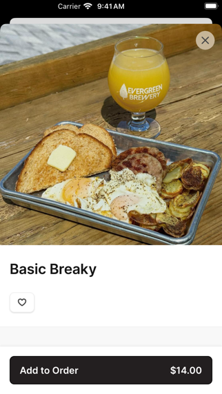 App screenshot